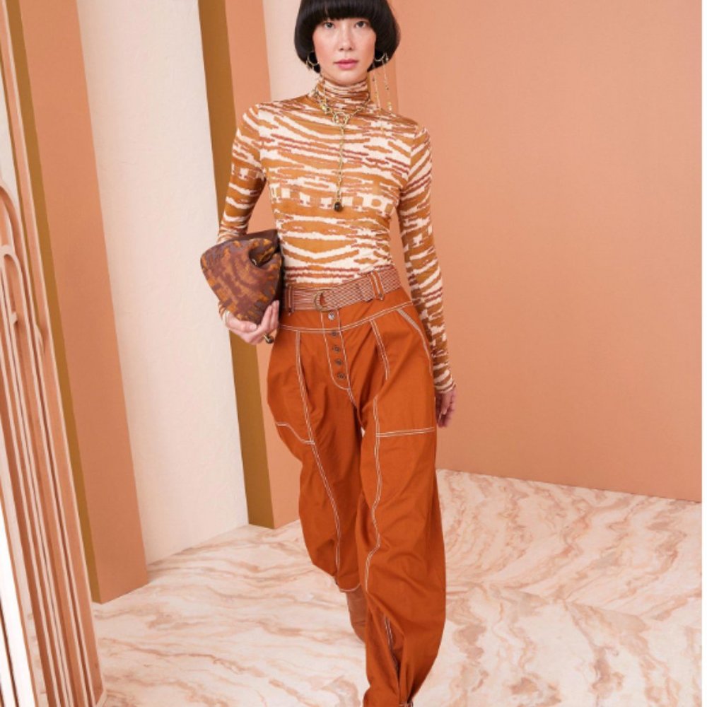 Ulla Johnson Charline Pants in Sumac